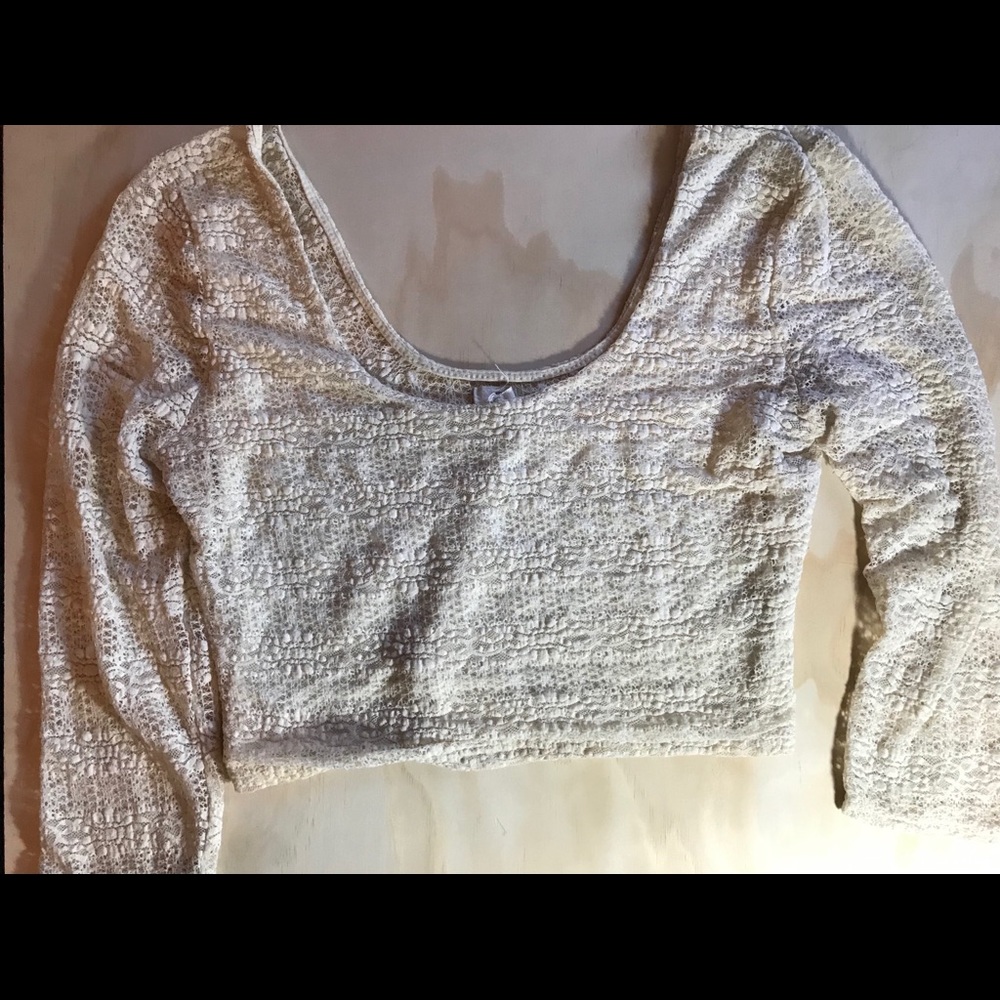 Vintage White Lace Top